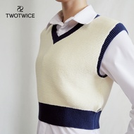 Twotwice - Preppy Knit Vest