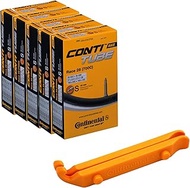 Continental Bicycle Tubes Race 28 700x20-25 S42 Presta Valve 42mm Bike Tube - Value Bundle 5-in-1 Bi
