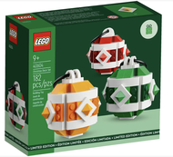 Lego 40604 40640 40642 Lego Christmas Decor Set Nutcracker Gingerbread Ornaments Christmas Exclusive