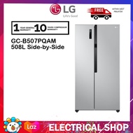 {FREE SHIPPING} LG 508L Side by Side Fridge GCFB507PLAM / GC-FB507PLAM (Matte Black) Refrigerator GC