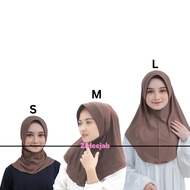 Jilbab Bergo Instan JilbabBergo Sport Size S M L