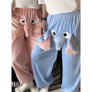 Couple Dumbo Funny Sleepwear Couple Dumbo Trunks Funny Pajama Pants