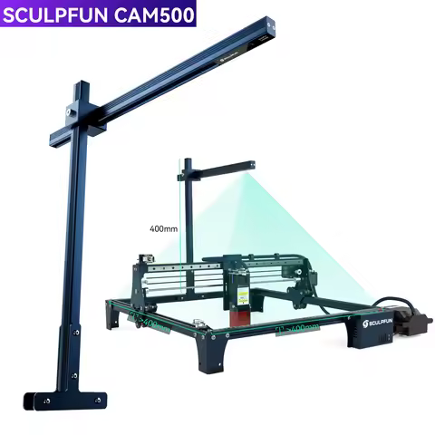SCULPFUN CAM500 Camera 5MP Pixel 120° Wide-angle Lens 400*400mm Working Range for Sculpfun S6/S9/S10