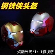 Avengers Iron Man Helmet Mask Touch Glowable Jarvis Helmet Handsome Boy Iron Man