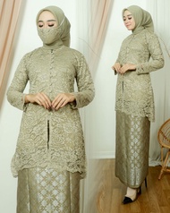 HARGA PROMO!!! TUNIK KANCING SERIBU/kebaya brukat / kancing depan /   busui/baju tunik brokat terbar
