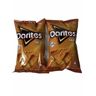 ⚡ถูกที่สุด⚡ DORITOS TACOโดริโทส รส ทาโก้ สินค้านำเข้าจากมาเลเซีย 198.4g JUMBO PACK สีน้ำตาล 1SETCOMB