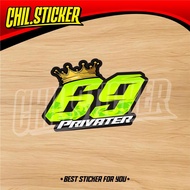 Sticker 69 PRIVATER sticker 69 privater supra holic 69 king