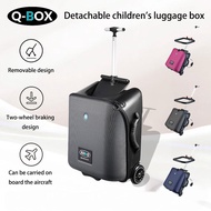 Q-BOX Kid Foldable trolley kids luggage Baby Stroller 20-inch Travel Bag Wheels Children's luggage