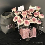 Surprise Gift Surprise Black Plum Sauce Preserved Flower Rose Bouquet Girlfriend Girlfriend Birthday