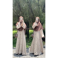 Po Abaya Coquette COKSU (new color) Ribbon Abaya/Abaya Ribbon