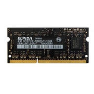 Elpida EBJ40UG8EFU5-GNL-F 4GB PC3-12800 1600MHz 204pin Laptop Notebook SODIMM CL11 1.5V Non-ECC DDR3