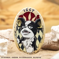 Iggy - Kumaguzi JoJo's Bizarre Adventure: Stardust Crusaders Sparkling oval Badge