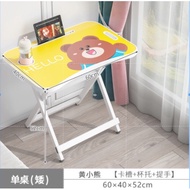 ✨(READY STOCK) WONGNGAI Cartoon Folding Study Table Children Ergonomic Study Desk Table Kid Cartoon Foldable Table