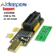 Original Aideepen USB Programmer CH341A Series Burner Chip 24 EEPROM BIOS Writer 25 SPI Flash