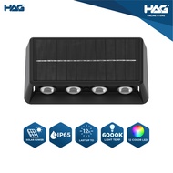 HAG SOEL 101 | Solar Outdoor Effect Wall Light | 10W/15W