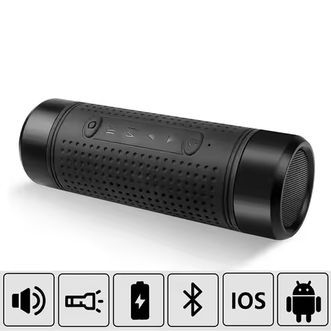 Bluetooth Speaker Power Bank Smart Flashlight Waterproof Highly Scalability Smart Outdoor Speaker wi