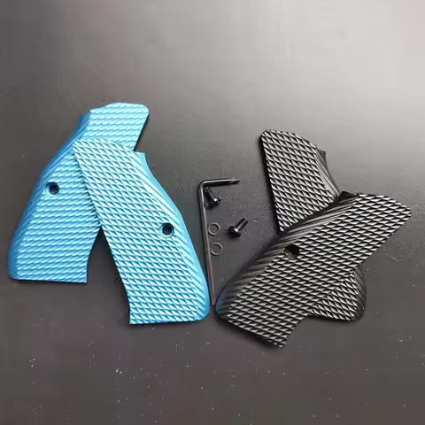 2 Colors CNC Aluminium Alloy CZ75 Handle Grips for CZ 75 Full Size, SP-01 Series Shadow 2 75B BD,Rep