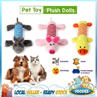 POODEE Pets Malaysia Long Body Squeaker Soft Pet Toy Pillow Dog Toys Cat Toys Bite Chewy Mainan