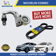 31170-R0A-015 + 6PK2075 MICHELIN Fan Belt Tensioner COMBO SET - Honda CRV TOA 2.0, Accord T2A 2.0
