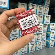 Box of 40 Maxell 1.5v AAA AA Batteries
