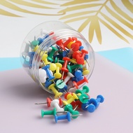 Custom Colorful Painting Pushpins Thumbtacks Photo Wall Nails Boxed Creative Plastic Cork Nails V2Q4