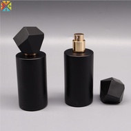 Black 50ml Premium Perfume Bottle Portable Perfume Sub Bottle