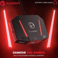 GameSir VX2 AimBox Gaming Console Keyboard Mouse Adapter Wired 3.5mm Audio Port Connection Converter For Nintendo Switch Xbox Series X/S Xbox One PS4PS5