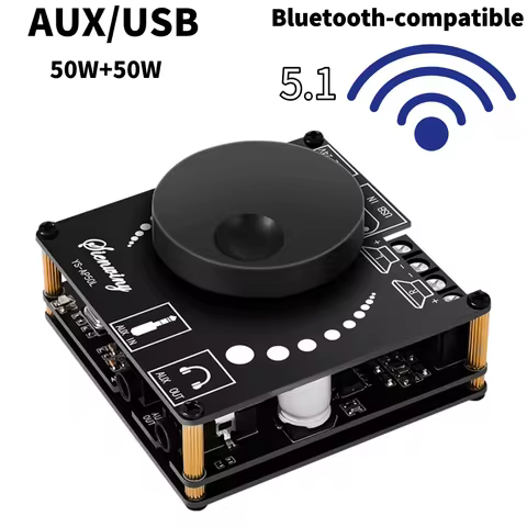 YS-AP50L CS8673E Power Amplifier Board Dual Channel Bluetooth-compatible 5.1 Stereo AMP Amplificador