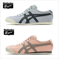 [Hot sale] Onitsuka Official Men's and Women's Casual Shoes  A Pedal Loafers1183A360 Simple and Comfortable Canvas Shoes