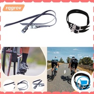 [rqgrov] 2 Pack Adjustable Foot Straps for Exercise Bicycle 50x1.2cm Nylon Easy Setup