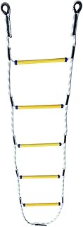 Aoneky 5.9 ft Nylon Climbing Rope Ladder for Kids or Adult - Playground Hanging Ladder for Swing Set