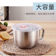 ✨ Hot Sale ✨304Stainless Steel Instant Noodle Bowl with Lid Noodle Bowl Student Lunch Box Canteen Canteen Meal Bowl Fast