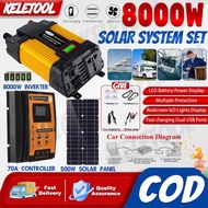 12v to 240v power inverter 8000W Car Power Peaks Power Solar Converter power inverter dc to ac sola 