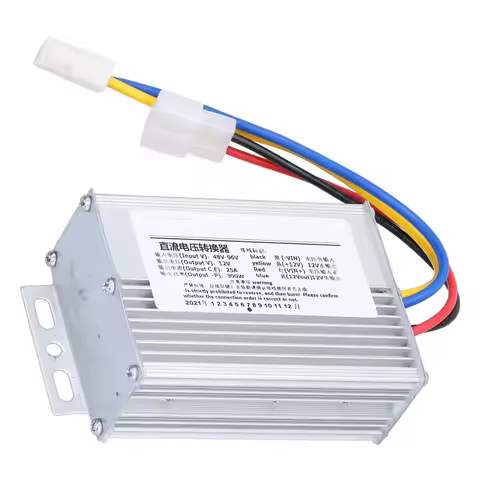 48V-96V Input DC Voltage Converter 300W Power 25A Current Step-Down Converter Aluminum Alloy Waterpr