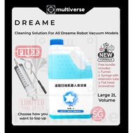 Dreame X50 Ultra / X40 Pro Ultra / X40 & X30 Ultra / L20 Ultra / L10S Ultra SE Cleaning Solution Flu