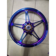 Y15zr/Y16zr sportrim FG 510 Titanium colour(160/160/17)brand ENKEI SAMPAI HABIS