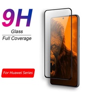 Full coverage Tempered Glass for HUAWEI Mate 30 P20 P30 P40 P50 Pro Lite Nova 3i 5T 7 7i 8i 9 10 SE 11 11i Y70 Y90 Honor 8X Y6s Y7a Y9a Y9s Y5P Y6P Y7P Y7 Y9 Prime Pro Phone Screen Protector