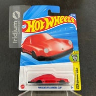 GANTUNGAN MERAH Hot Wheels Porsche 911 Carrera Clip Red Original Keychain Hotwheels Keychain