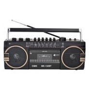 全城熱賣 - 【特價品】80年代懷舊復古便攜式收音機 卡帶機 磁帶機（黑色）#DH002074199