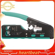 [Hot-Sale] Multifunctional Wire Stripper 6P8P Network Tool Crimping Pliers Through-Hole Network Wire Pliers Crimping Tool