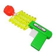 Retractable Fist Shooter | Classic Trick Toy Gun Funny Child Kids plastic elastic Party Festival Gif