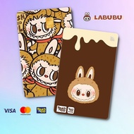LABUBU TNG - TOUCH N GO STICKER CARD / ATM CARD STICKER COVER,1 TNG CARD, ATM CARD