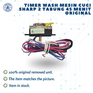 MESIN Original sharp 2-tub 45-minute washing machine Timer wash