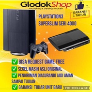 PS3 SUPERSLIM ASLI SERI 4000 HDD 1000gb1Tb 500gb 320gb 250gb