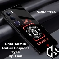 HP Glossy glitter Softcase for type VIVO Y19S 4Ghp Football Club Motif/case vivo y19s vivo y19s vivo