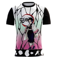Anime Cosplay Costume Demon Slayer T-Shirt Shinobu Kimetsu No Yaiba Giyuu