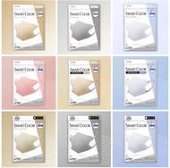 🌸3套以上有優惠🌸日本超快適Unicharm SMART COLOR 3D立體口罩 (均碼/大碼) (每套5包，每包7枚，共35枚獨立包裝)