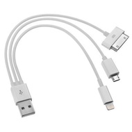 3-in-1 Charger Cable for samsung iphone etc.