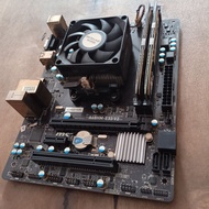 Mobo MSI a68hm-e33 V2+amd a6400k apu+ram ddr3 8gb