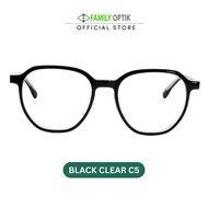 Family Optik - Kacamata Retro Blueray Photocromic Anti Radiasi 8206